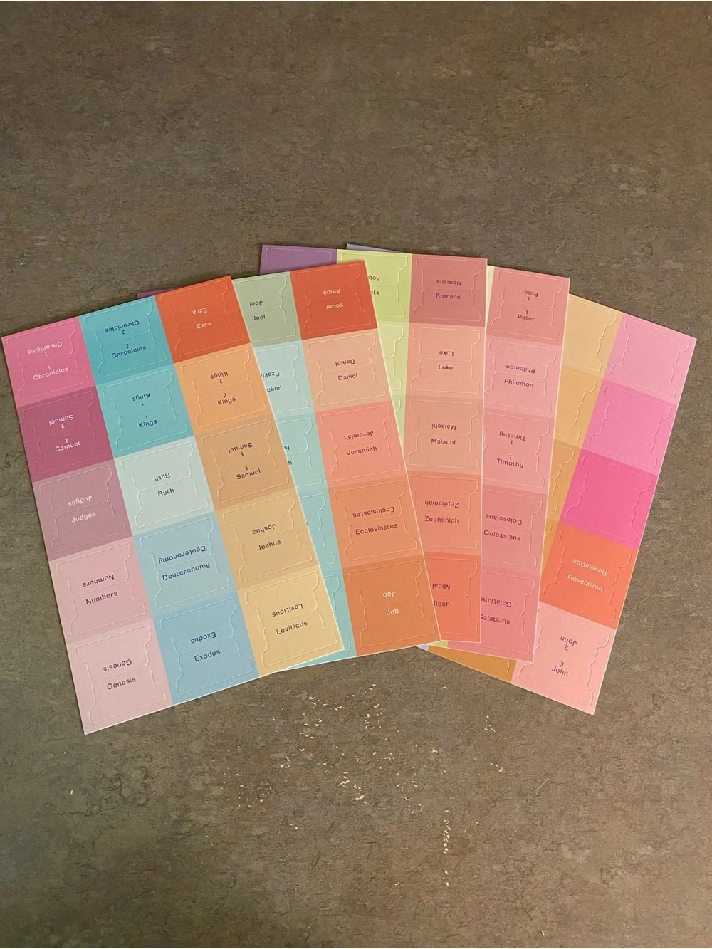 Bible Tabs Set new